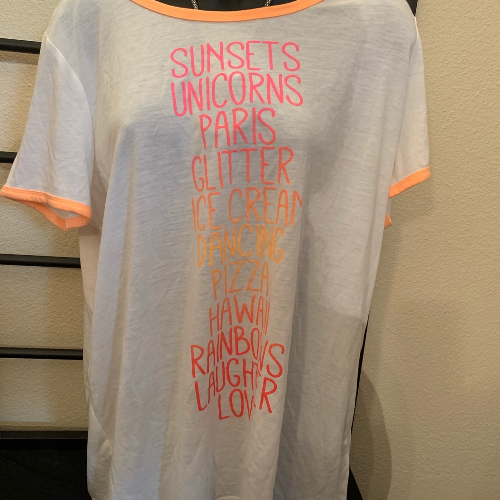 Plus size T shirt